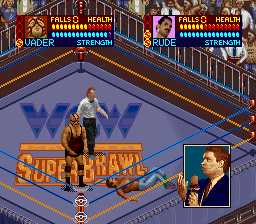 WCW Superbrawl Wrestling screenshot 3 for Super Nintendo
